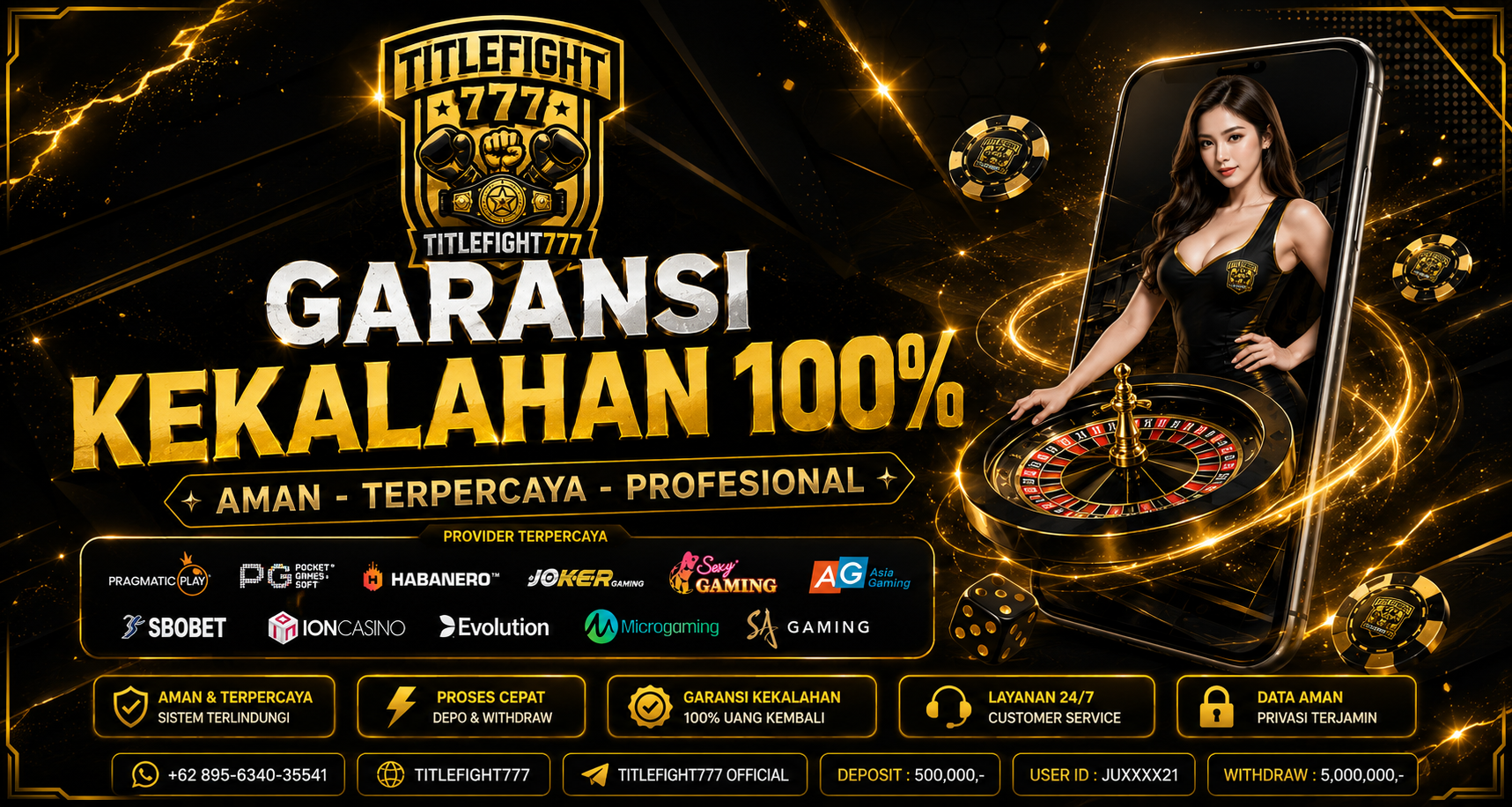 Panduan Lengkap Deposit & Withdraw Super Cepat 24 Jam di Titlefight777